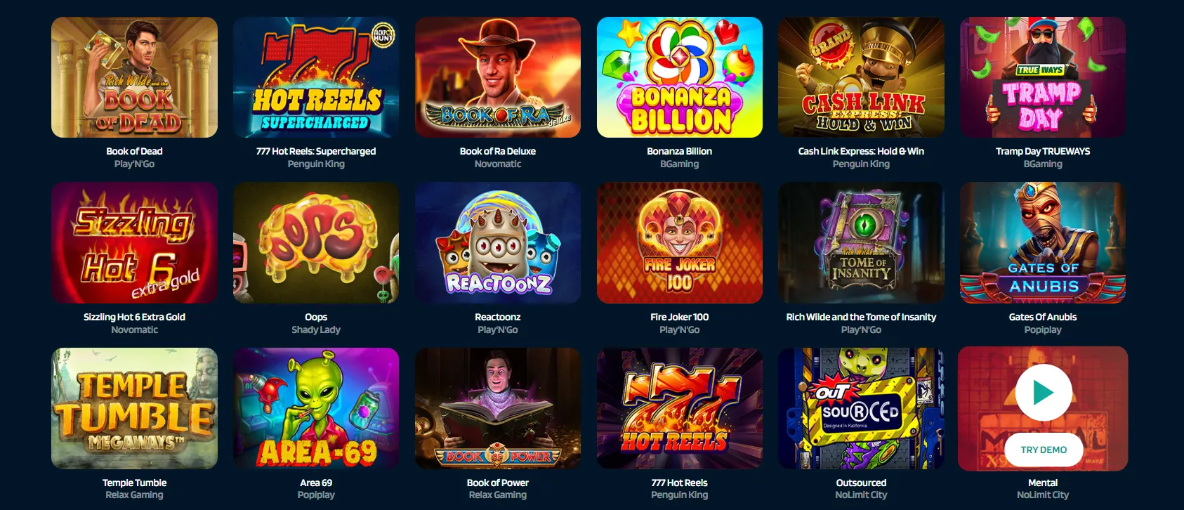 Nya Utländska Casinon 2025